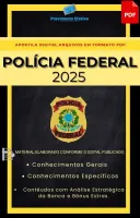 Apostila Polícia Federal 2025 Contador