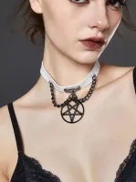 CHOCKER PENTAGRAMA - Foto 4