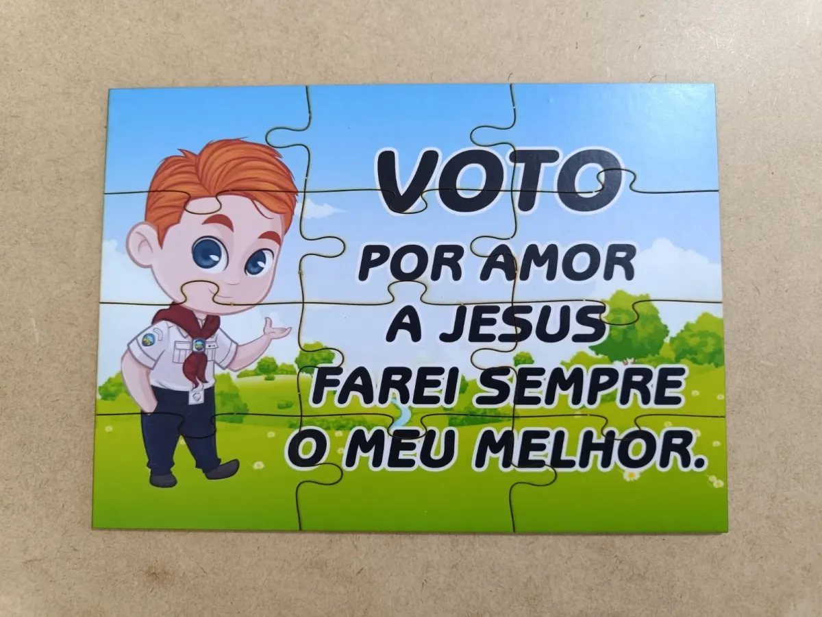   Quebra cabeça Voto dos Aventureiros
