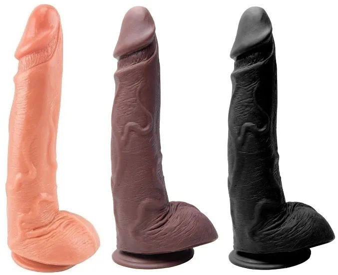 Pênis com Escroto e Ventosa 23cm x 4,5cm - R9ASV