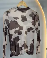  BLUSA TULE COW PRINT  - Foto 7