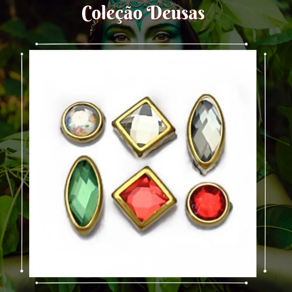 GOD.12 - COLEÇÃO DEUSAS  | 6 bindis Imagem