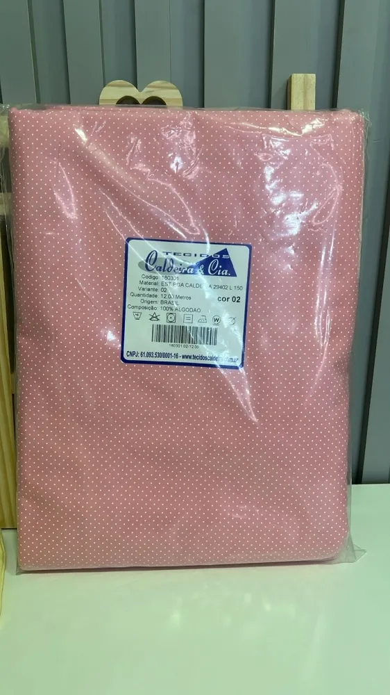  Tecido Caldeira Poá  cor-rosa chiclete-cor-02 Imagem