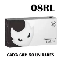 Agulhas BLACK CAT TRAÇO 08RL - Caixa com 50 Unidades