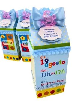 Convite Caixa Milk - Personalizado | 30 unidades