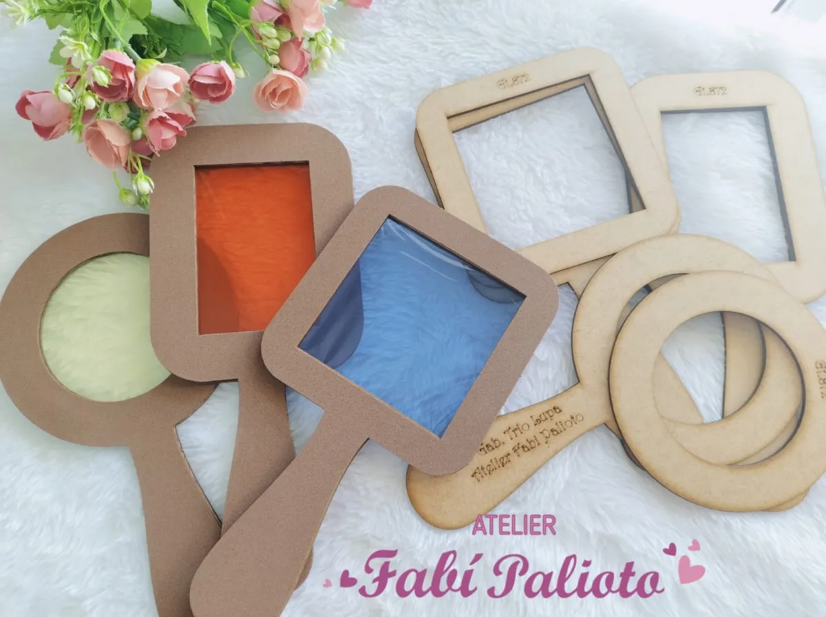 G1.872  Gabarito de Moldes em MDF Trio Lupa Imagem