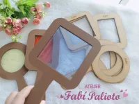 G1.872  Gabarito de Moldes em MDF Trio Lupa - Foto 3