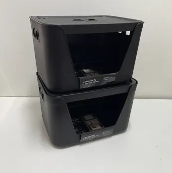 Organizadores Empilháveis Fly G preto 13L - Foto 2