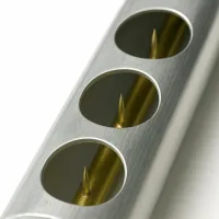 2687 - BARRA ESTATICA TUBULAR HOT Ø32 COMP. 775MM - CABO COM MALHA 1000M - Foto 2