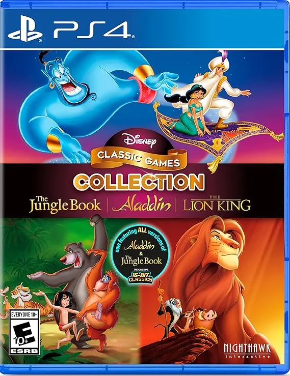 Disney Classic Games: The Jungle Book, Aladdin e The Lion King - PS4 