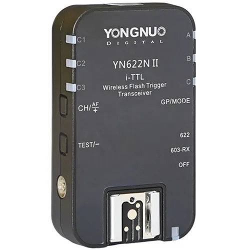 Radio Flash Yongnuo YN 622N I-TTL II Transceiver p/ Nikon