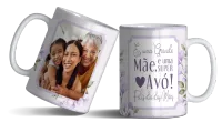 caneca personalizada dia das mães - vários modelos a sua escolha - Foto 26