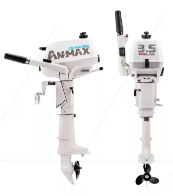 Motor De Popa Anmax Marine 3.5 HP Proline / 5.0HP ProLine / 9.8HP ProLine. Imagem