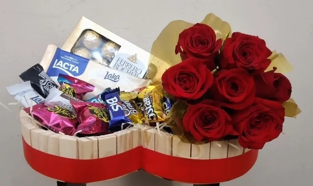 Cestas de Chocolates Encantos de Chocolate