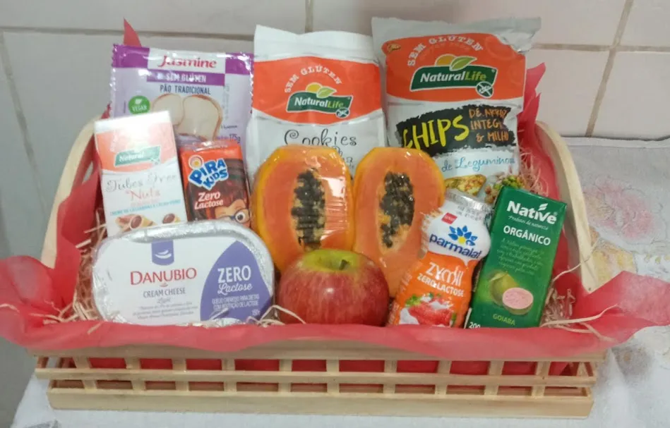 Cesta Zero Lactose Bandeja Perfeita