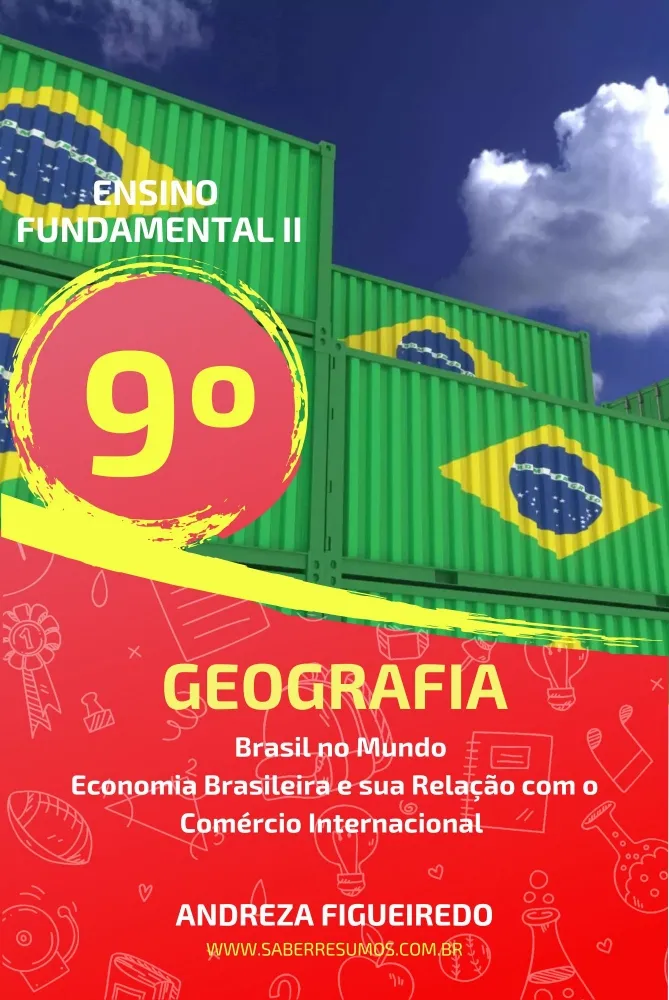 873 - Geografia - Brasil no Mundo - Economia Brasileira e sua Relação com o Comércio Internacional - 9º ano - PDF com 20 páginas