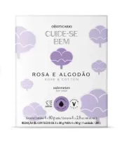 Kit hidratante + sabonete Rosa e Algodão Cuide-se Bem O Boticário - Foto 2