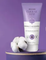 Kit hidratante + sabonete Rosa e Algodão Cuide-se Bem O Boticário - Foto 5