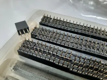 Cabeçalho Fêmea Pin Header Female 2x3 -2,54mm (50 Unidades)