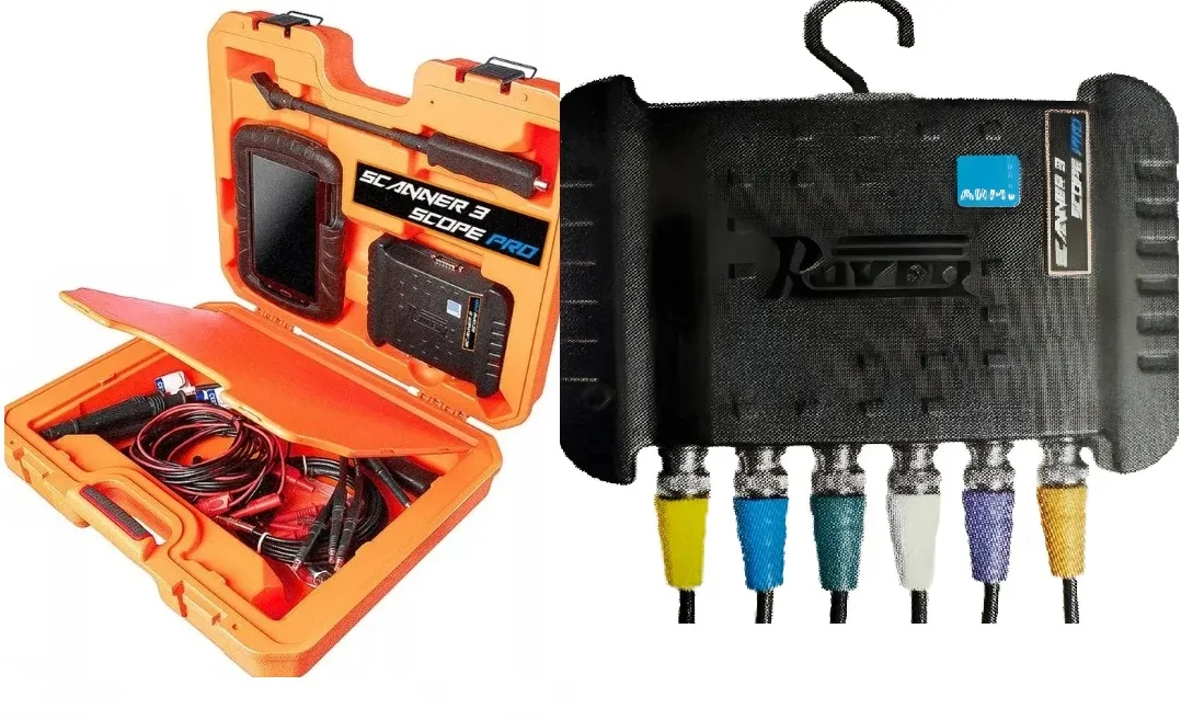 Scanner Raven 3 Scope Pro 6 Canais 108940 - Com Tablet