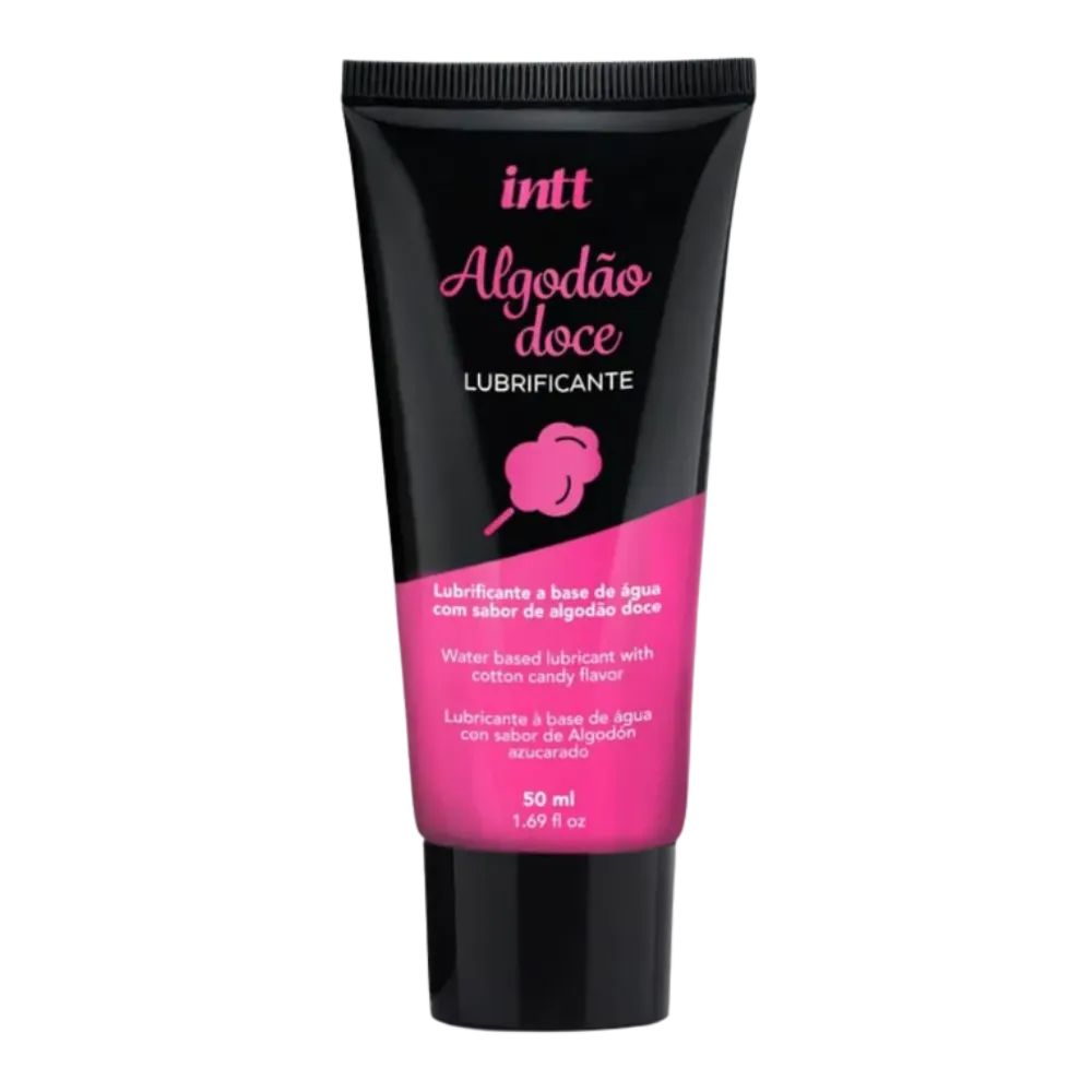  Lubrificante Íntimo Beijável Algodão Doce Base D`água 50ml Imagem