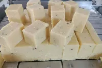  CBGUI1515/361 - Cortador de barrinhas guitarra com fios elásticos em inox  p/ polentas, goiabadas, queijos, marshmallows... - Foto 5