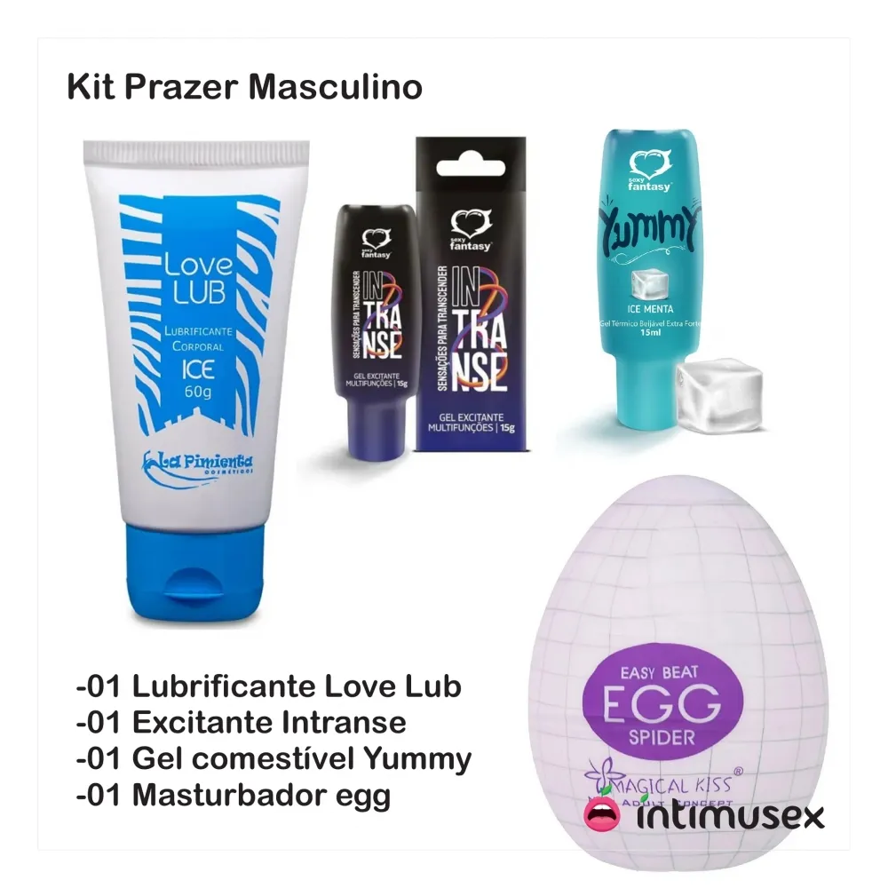 KIT PRAZER MASCULINO