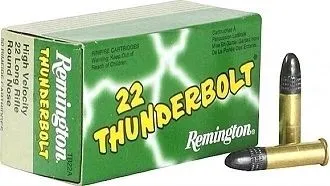 MUNICAO REMINGTON .22 LR HV THUNDERBOLT 40gr RN Imagem