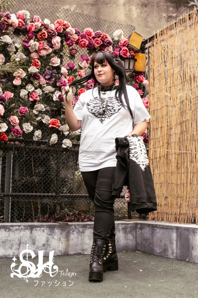 Camiseta Heart Branca Feminina Imagem