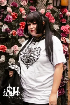 Camiseta Heart Branca Feminina - Foto 2