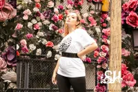 Camiseta Heart Branca Feminina - Foto 4