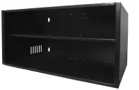 Rack Metálico Horizontal Organizador Bandeja Dvr Alarme Cftv Cor Preto  - Foto 5