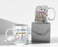 caneca personalizada dia das mães - vários modelos a sua escolha - Foto 3