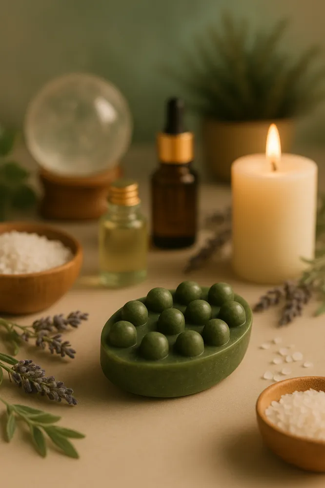 Sabonete Massageador de Argila Verde - Argile Verte  110g
