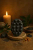 Sabonete Massageador de Lama Negra - Lune Noir  110g