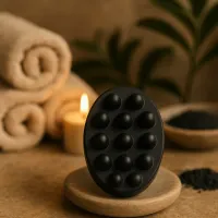 Sabonete Massageador de Lama Negra - Lune Noir  110g - Foto 2