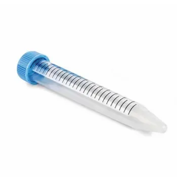 Tubo Tipo Falcon 15 mL Estéril Livre Dnase Rnase - Pct c/ 25 und