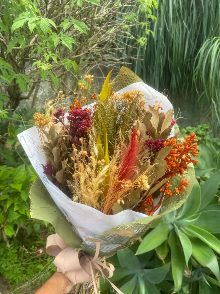 Buquê Flores Secas PROMOÇÃO