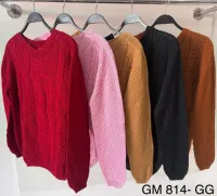 Blusa Tricot Tranças Plus Size GM 814 Tam GG  - Foto 2