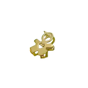  Pingente ouro 18k - Menino - PP3317-750 - Foto 2