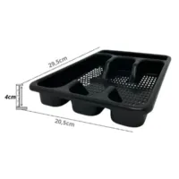 Faqueiro Jogo De Talheres Inox C/ Porta Talher Com 17 Peças  - Foto 4