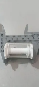 1 Peça Do Carretel Eixo Hexagonal Para Cortina Romana - Foto 2