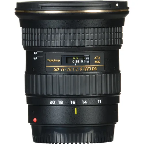 Lente Tokina ATX 11-20mm f/2.8 Pro DX AF p/ Nikon