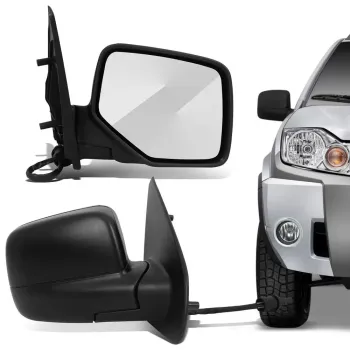 Retrovisor Direito Ecosport 2003 Até 2012 Controle Elétrico
