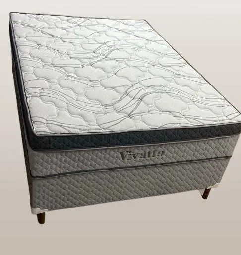 Colchão Casal Molas Ensacadas Vivatto luxo 32 cm Paropas