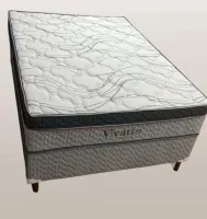 Colchão Casal Molas Ensacadas Vivatto luxo 32 cm Paropas