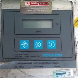 Balança de Chão 150kg - Toledo Imagem