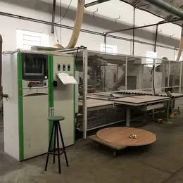 Biesse millennium - bordar paineis curvos e moldados -moveis Imagem