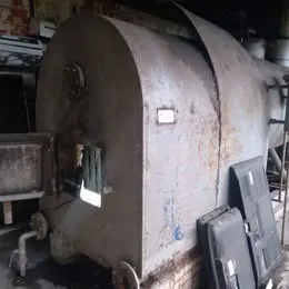 Caldeira a lenha 600 kg / h