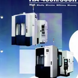 Centro de usinagem horizontal SH 500 com trocador de pallets